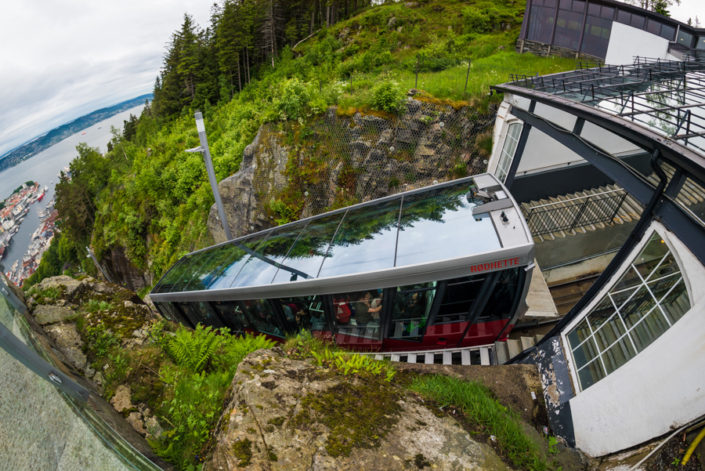 Beat Bergen's Crowds: Fløibanen Funicular to Mount Fløyen - Travel Caffeine